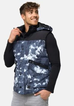 Indicode Jeans Bodywarmer - Offwhite -Indicode Jeans Verkoop e43cc49a126c4102bd2c0d38bedef0cb