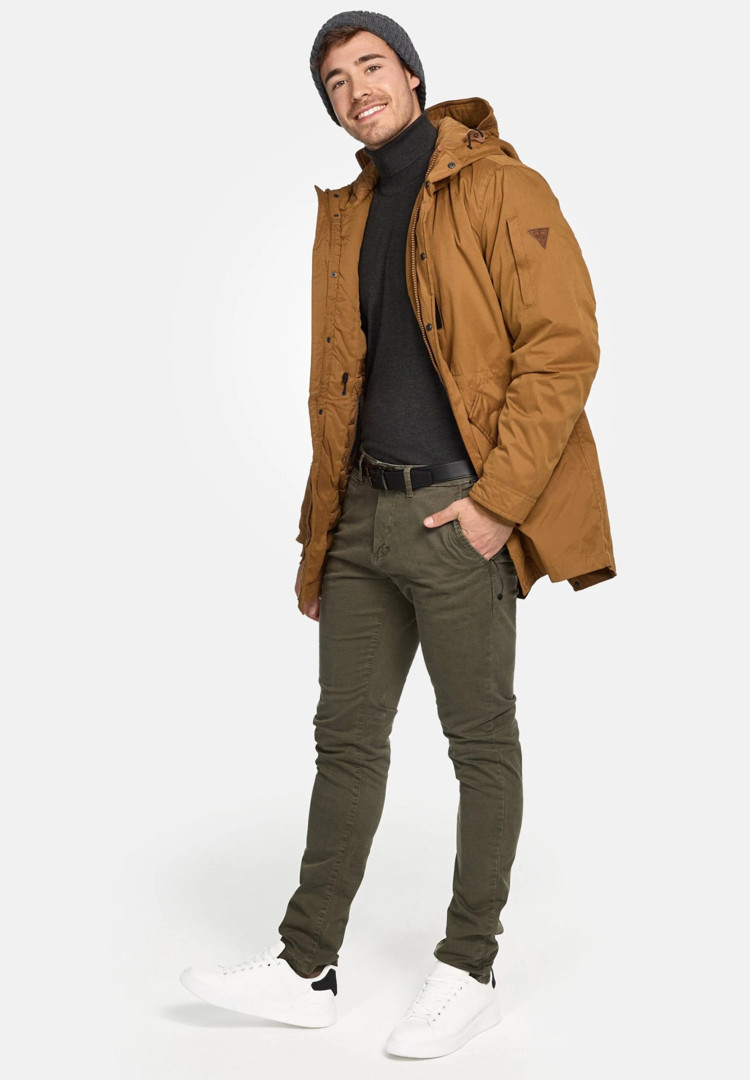 Indicode Jeans Parka - Rubber 2 Indicode Jeans Parka - Rubber - Image 2