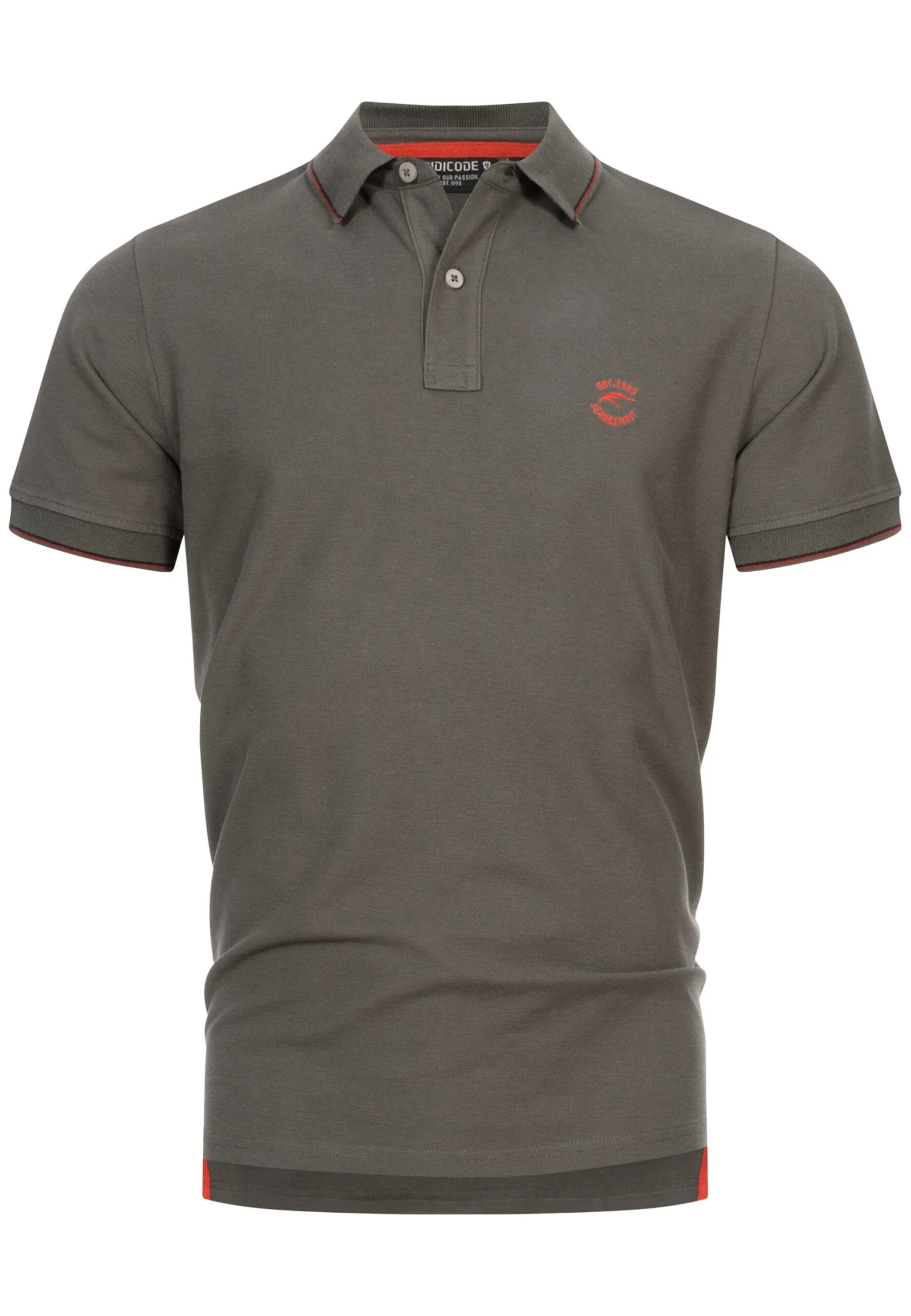 Indicode Jeans Wallo - Poloshirt - Raven 4 Indicode Jeans Wallo - Poloshirt - Raven - Image 4