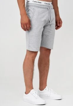 Indicode Jeans Sweat Shorts Regular Broek Eckerd Heren Lichtgrijs -Indicode Jeans Verkoop e58952f8464b05df3da2df8fa62ed51c
