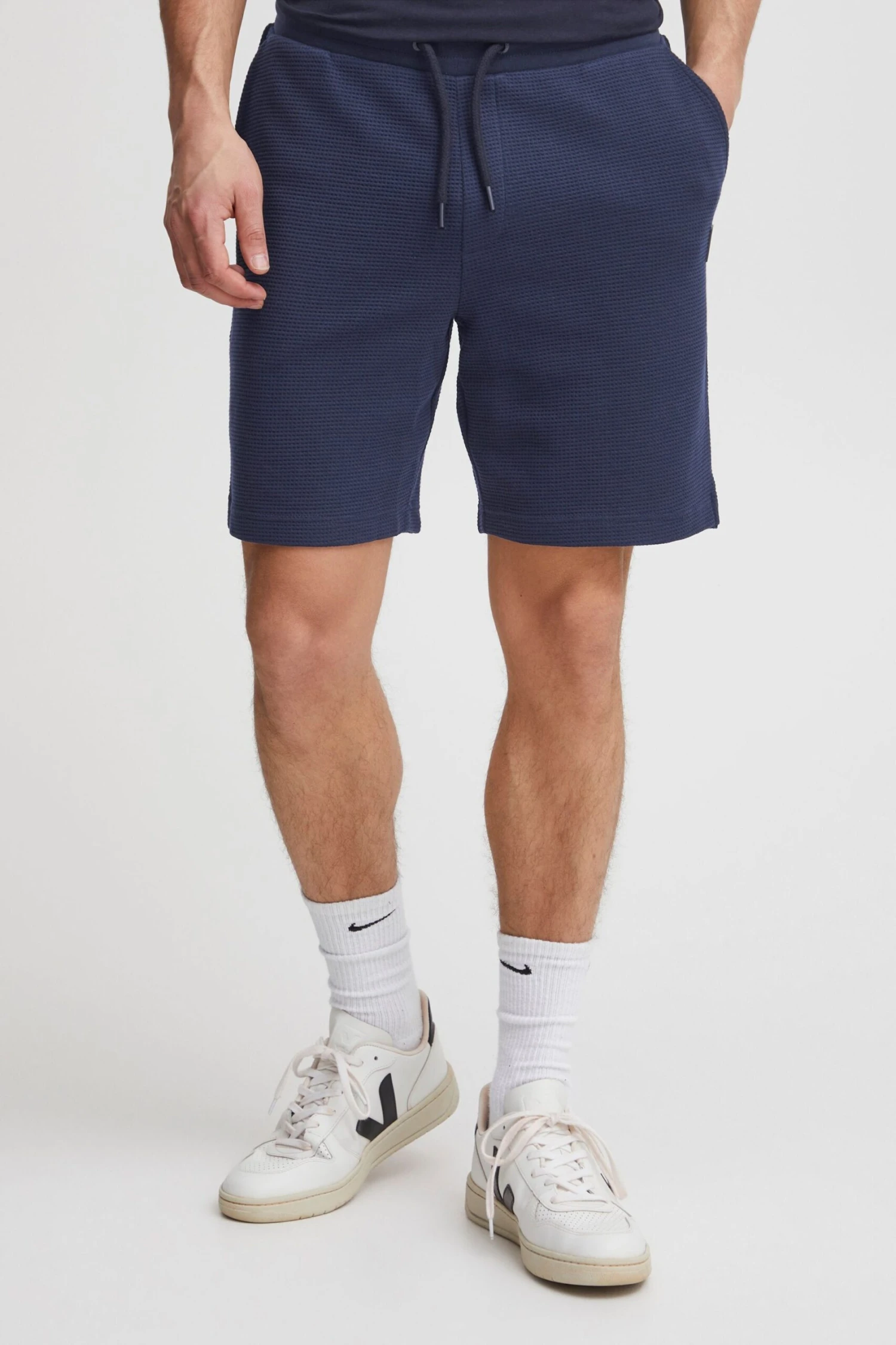 Indicode Jeans Sweat Shorts Regular Broek Nilsson Heren Navy 2 Indicode Jeans Sweat Shorts Regular Broek Nilsson Heren Navy - Image 2