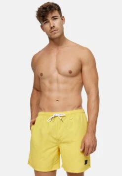 Indicode Jeans Ferguson - Zwemshorts - Lemon Pie