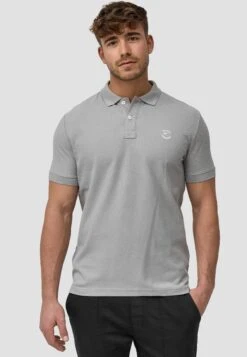 Indicode Jeans Wadim - Poloshirt - Lt Grey