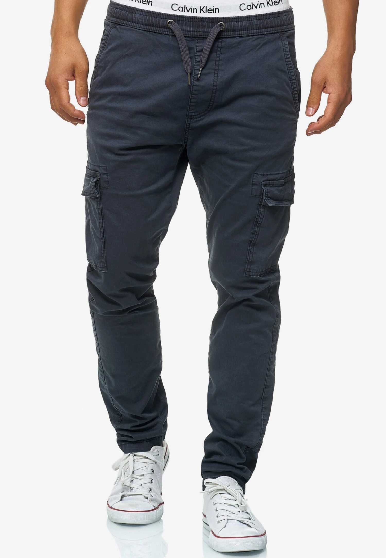 Indicode Jeans Cargobroeken Regular Cargobroek Broadwick Heren Navy 2 Indicode Jeans Cargobroeken Regular Cargobroek Broadwick Heren Navy - Image 2