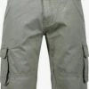 Indicode Jeans Cargo Shorts Regular Cargobroek Costa Heren Kaki