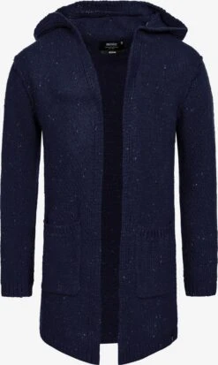 Indicode Jeans Vesten Gebreid Vest Brad Heren Indigo