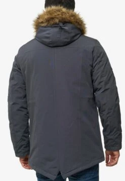 Indicode Jeans Parkas Winterparka Leicester Heren Basaltgrijs -Indicode Jeans Verkoop e852e93c44ecb0b942cd05ff191162bc