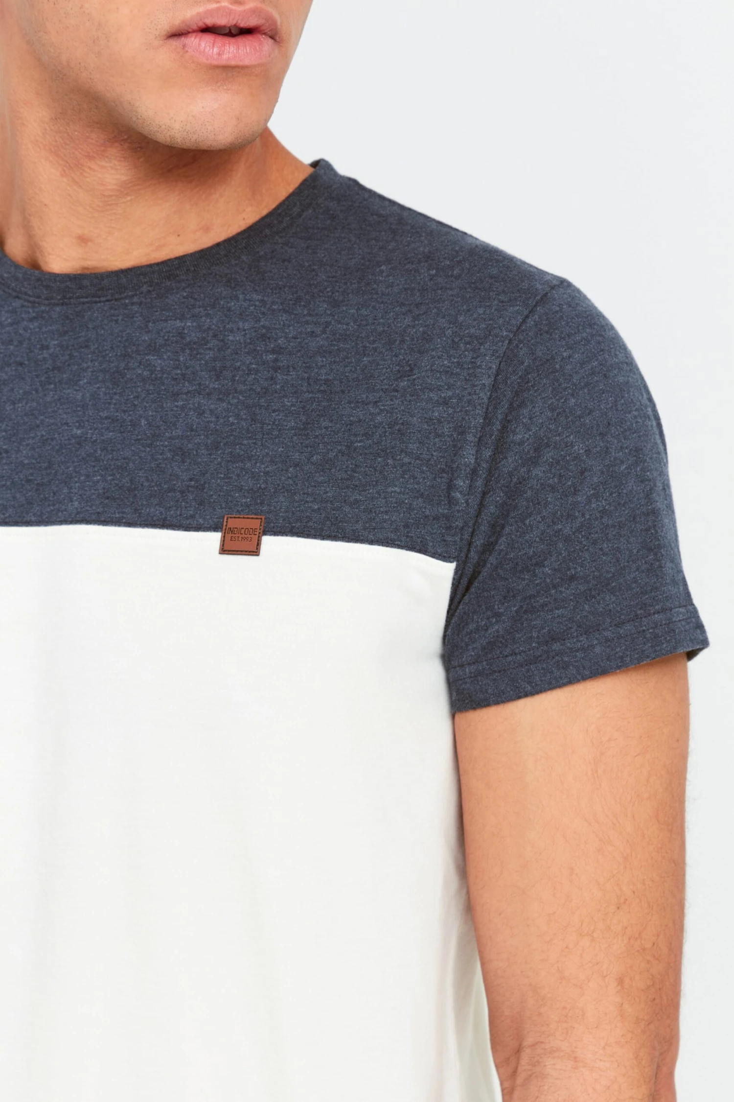 Indicode Jeans T-shirts Shirt Heren Wit 5 Indicode Jeans T-shirts Shirt Heren Wit - Image 5