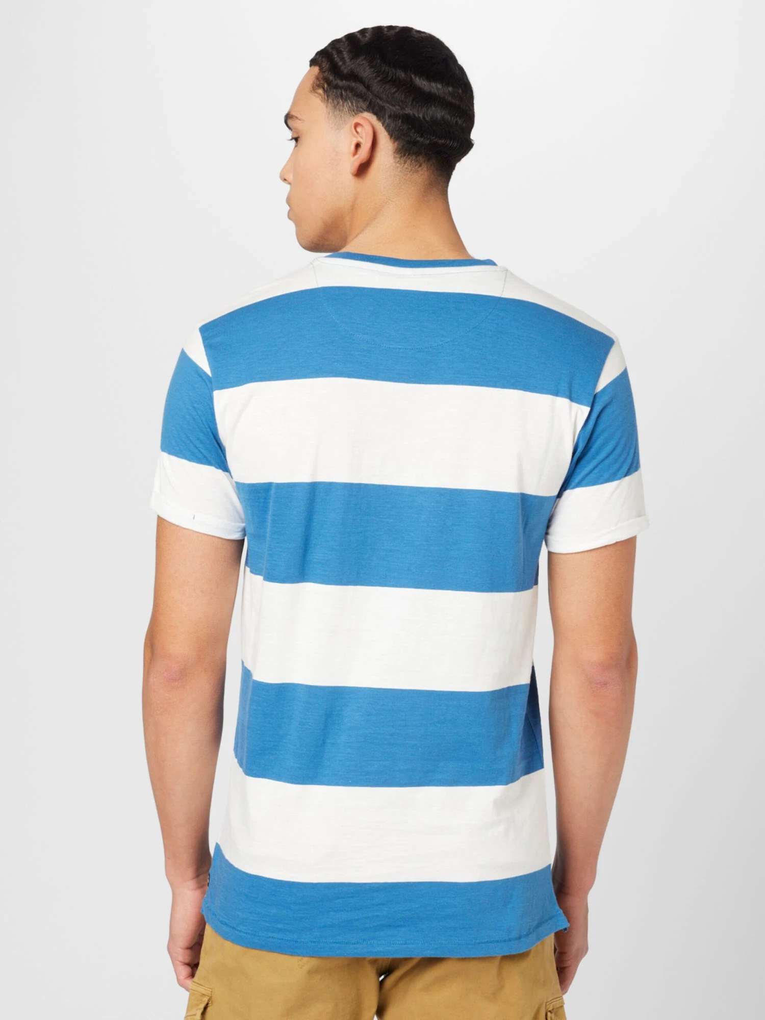 Indicode Jeans T-shirts Shirt Linus Heren Azuur 4 Indicode Jeans T-shirts Shirt Linus Heren Azuur - Image 4