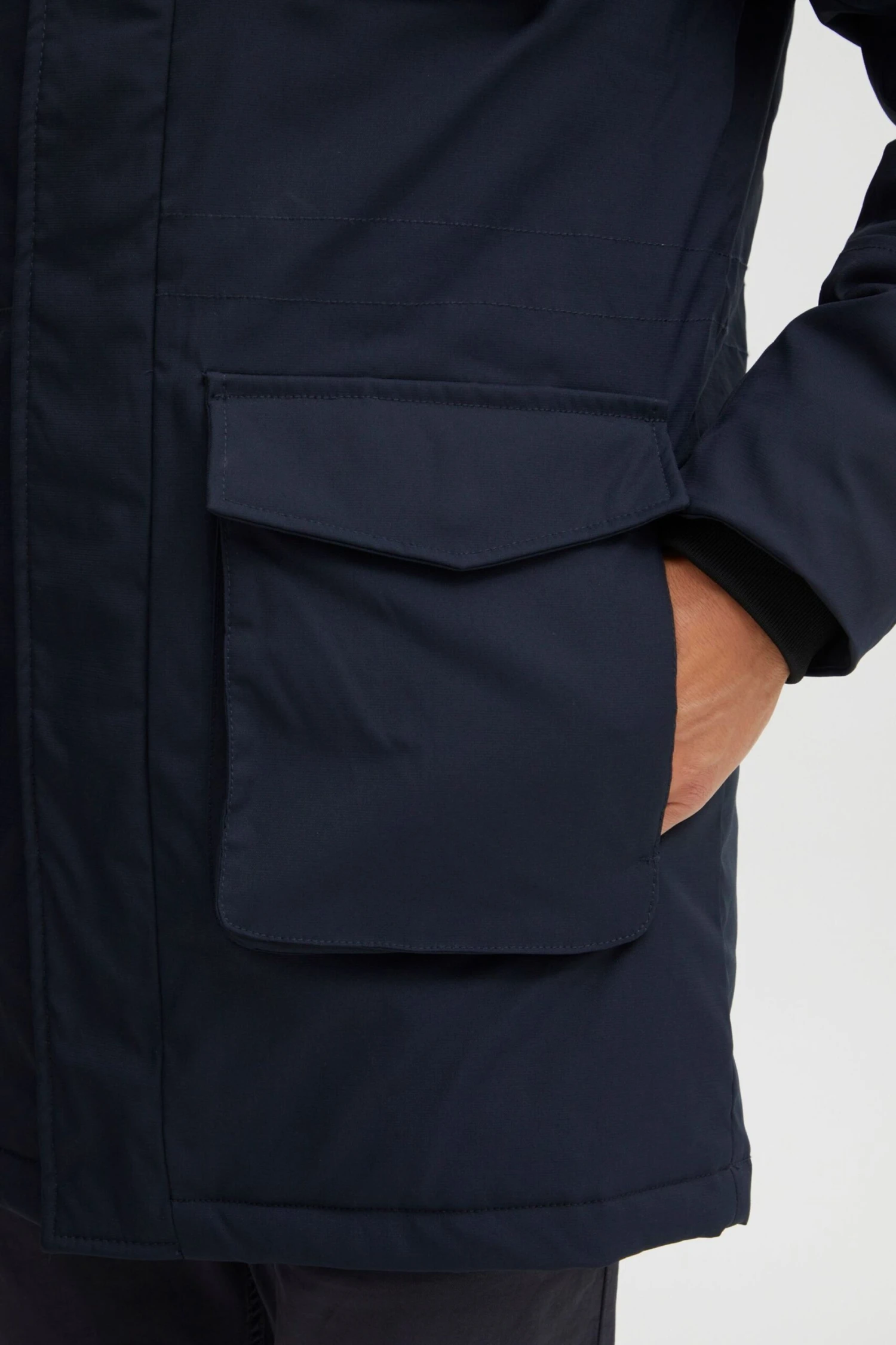 Indicode Jeans Parkas Winterparka Idpaul Heren Zwart 5 Indicode Jeans Parkas Winterparka Idpaul Heren Zwart - Image 5