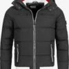 Indicode Jeans Winterjassen Winterjas Marlon Heren Zwart