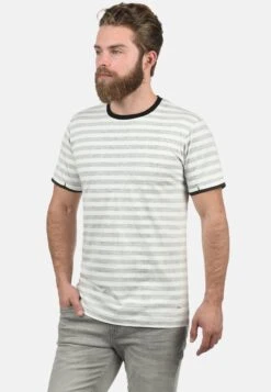 Indicode Jeans Idreni - T-Shirt Print - Black