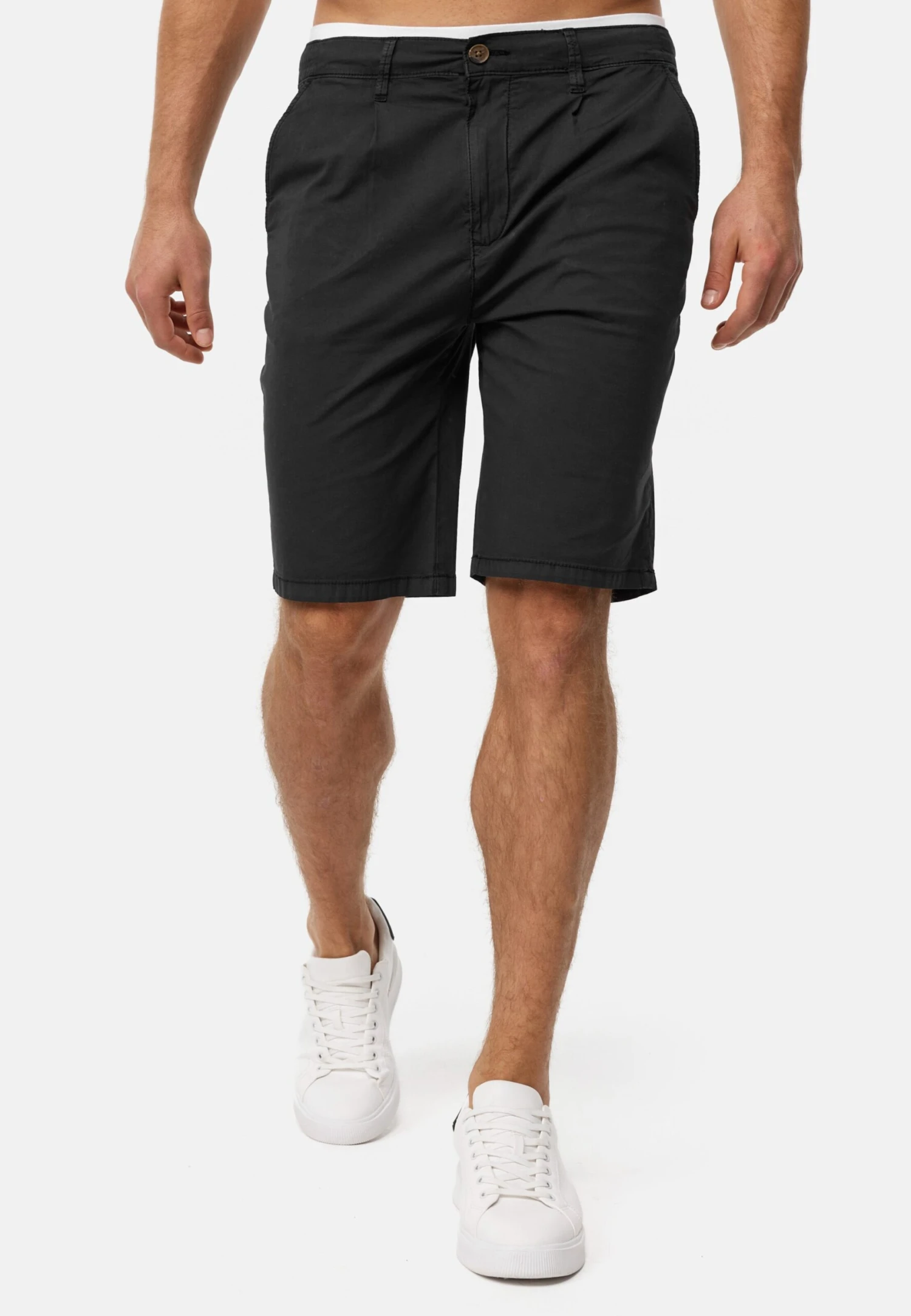 Indicode Jeans Shorts Regular Broek INSan Heren Zwart 2 Indicode Jeans Shorts Regular Broek INSan Heren Zwart - Image 2