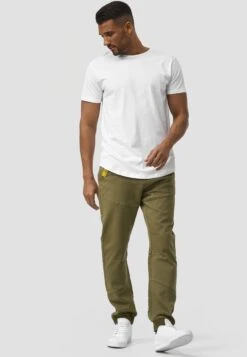 Indicode Jeans Pantalons Tapered Broek Zannes Heren Groen -Indicode Jeans Verkoop eb0d580e53b102540fc6ea795bb3993f