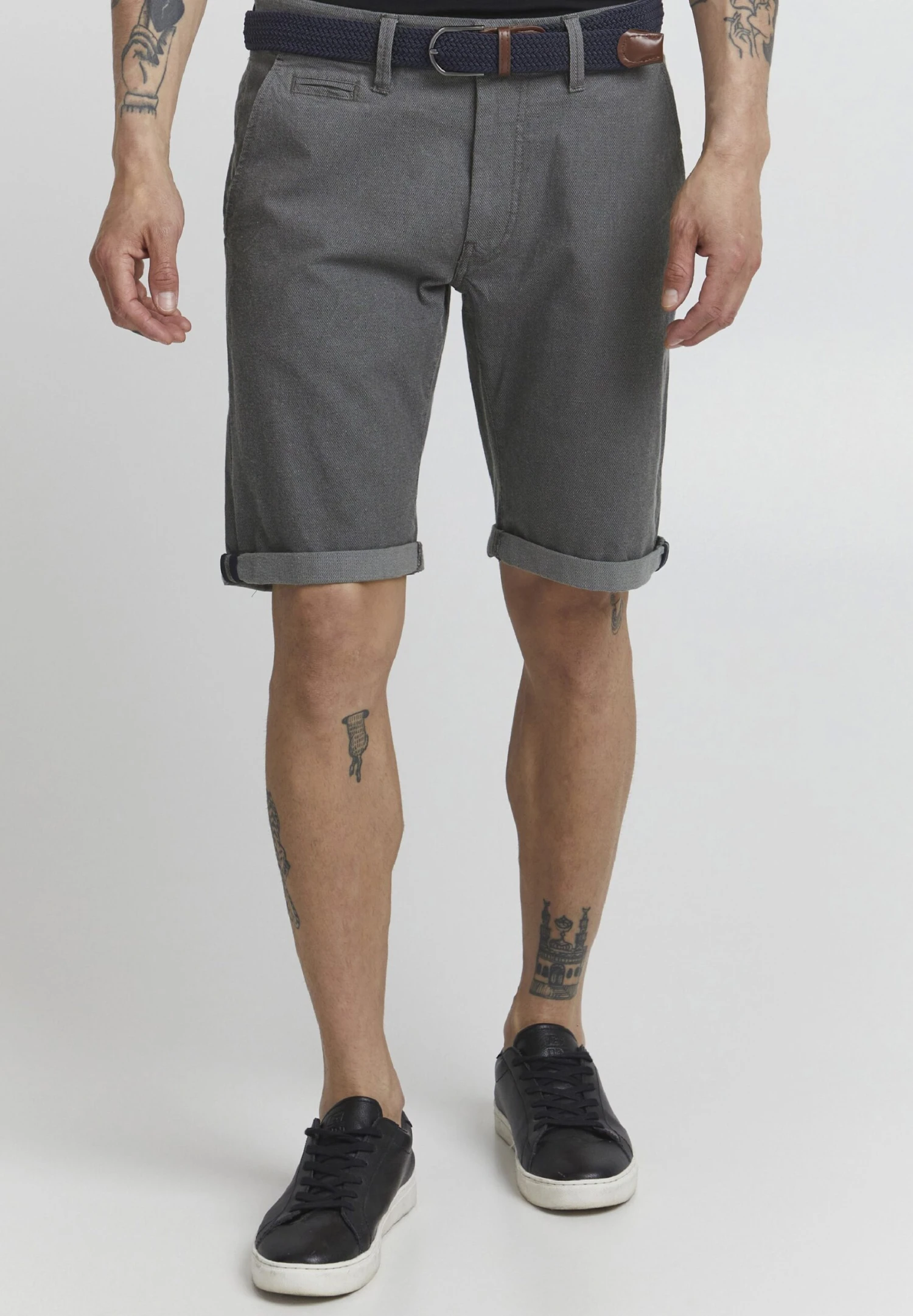 Indicode Jeans Figno - Shorts - Dark Grey 1 Indicode Jeans Figno - Shorts - Dark Grey