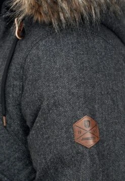 Indicode Jeans Parkas Winterparka Baynes Heren Donkergrijs -Indicode Jeans Verkoop ec1d3db3ab01a535410dc9fcccc3305d