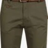 Indicode Jeans Chino Shorts Regular Chino Creel Heren Bruin