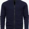 Indicode Jeans Vesten Gebreid Vest Marwan Heren Blauw