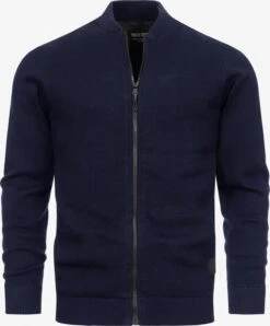 Indicode Jeans Vesten Gebreid Vest Marwan Heren Blauw