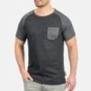 Indicode Jeans Idgresham - T-Shirt Print - Charcoal