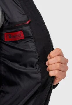 Indicode Jeans Winterjassen Winterjas Heren Zwart -Indicode Jeans Verkoop ecd4e492c91c70a853f167c58aa5bb2d