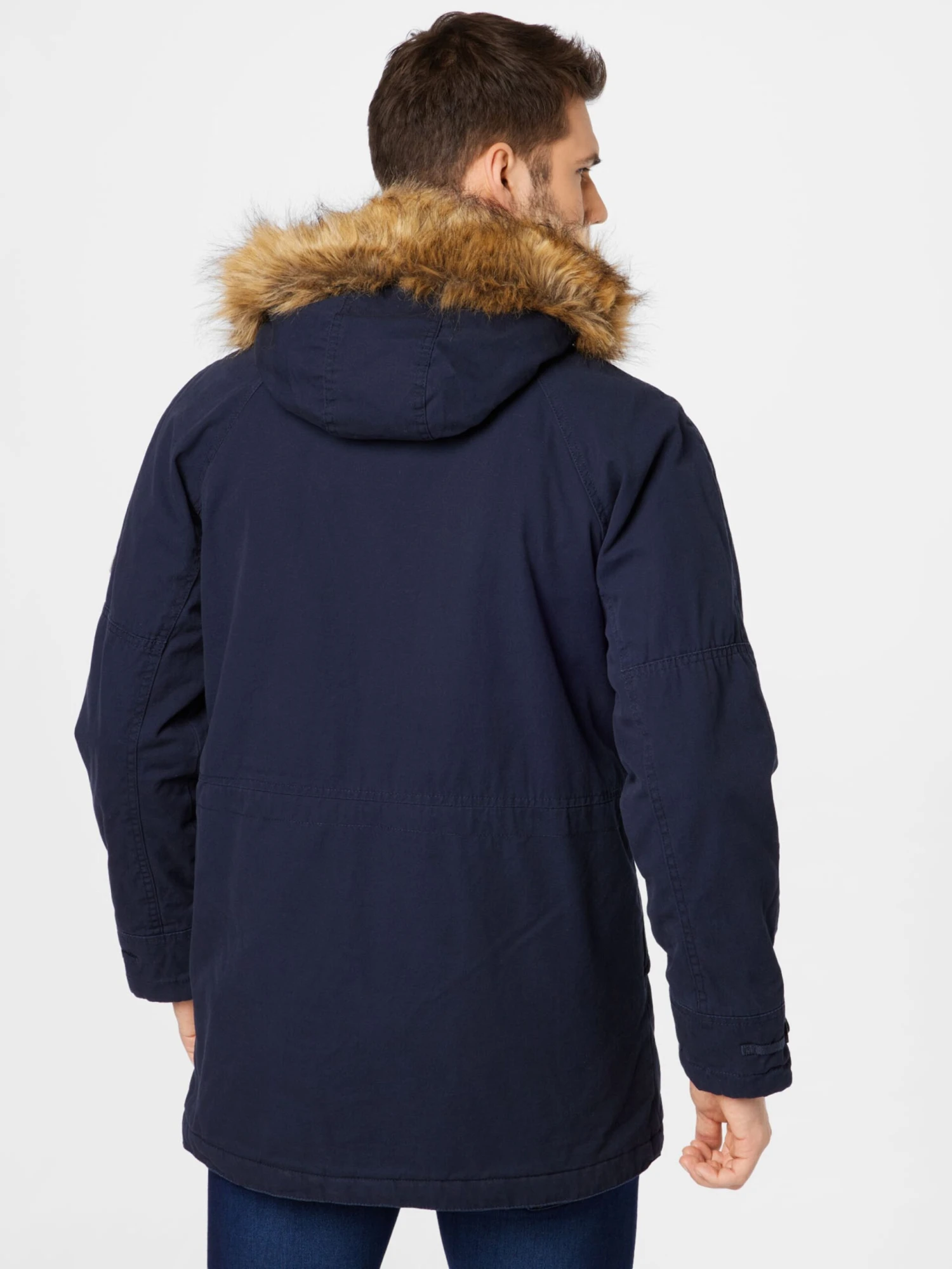 Indicode Jeans Parkas Winterparka Fann Heren Navy 4 Indicode Jeans Parkas Winterparka Fann Heren Navy - Image 4
