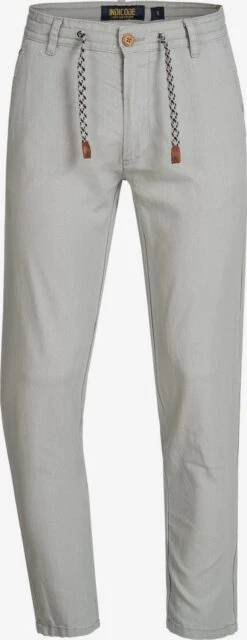 Indicode Jeans Pantalons Regular Broek Veneto Heren Lichtgrijs