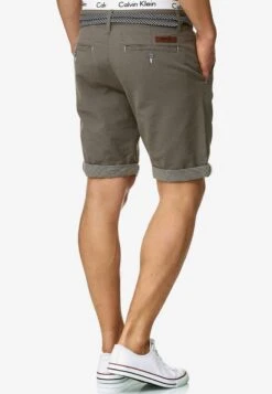 Indicode Jeans Shorts Regular Broek Acton Heren Grijs -Indicode Jeans Verkoop eddef1ae00984665a68559540264cfc1