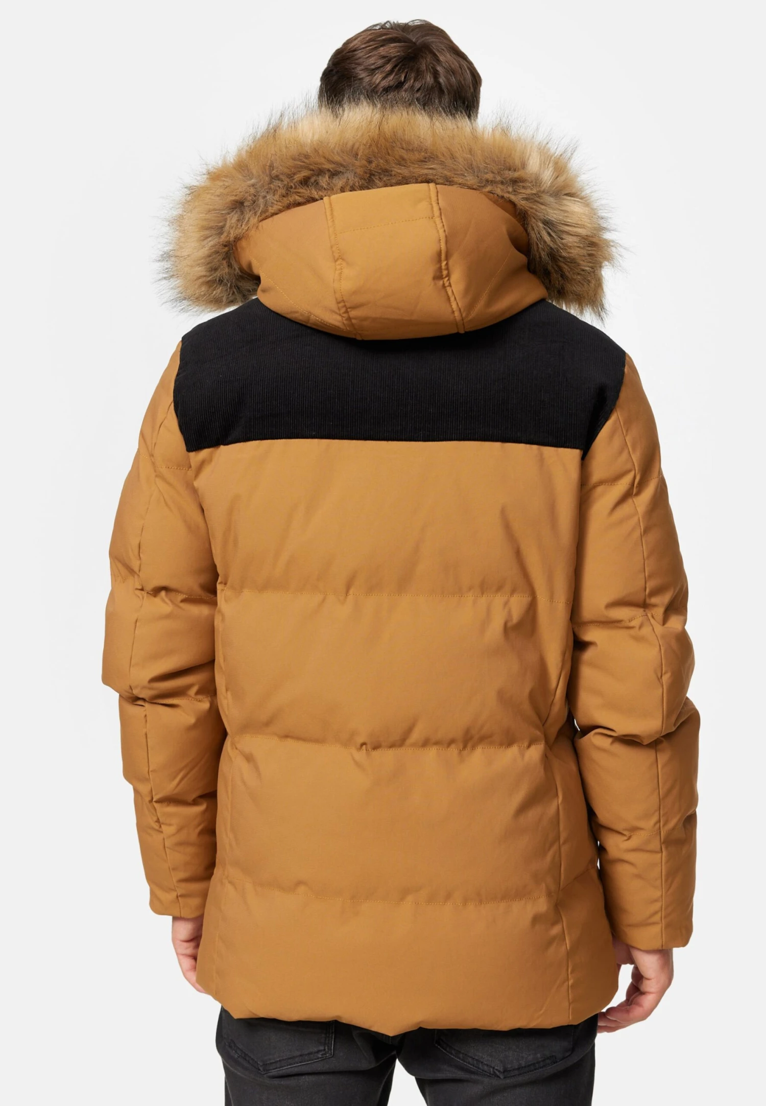 Indicode Jeans Parkas Winterparka Hexyl Heren Bruin 6 Indicode Jeans Parkas Winterparka Hexyl Heren Bruin - Image 6