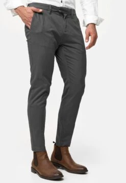 Indicode Jeans Ignazo - Chino - Dk Grey -Indicode Jeans Verkoop ee9e7e2736784d1d88466a5a0eb931bd