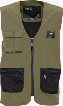 Indicode Jeans Bodywarmers Bodywarmer Idpiet Heren Groen