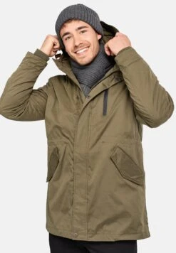Indicode Jeans Parka - Army -Indicode Jeans Verkoop ef87be0b0e1e4ac58c696b101a55311d