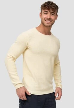 Indicode Jeans Crewneck Truien Trui Loakim Heren Geel Gemêleerd -Indicode Jeans Verkoop ef9648a1304dccb2175c9710053e32dd