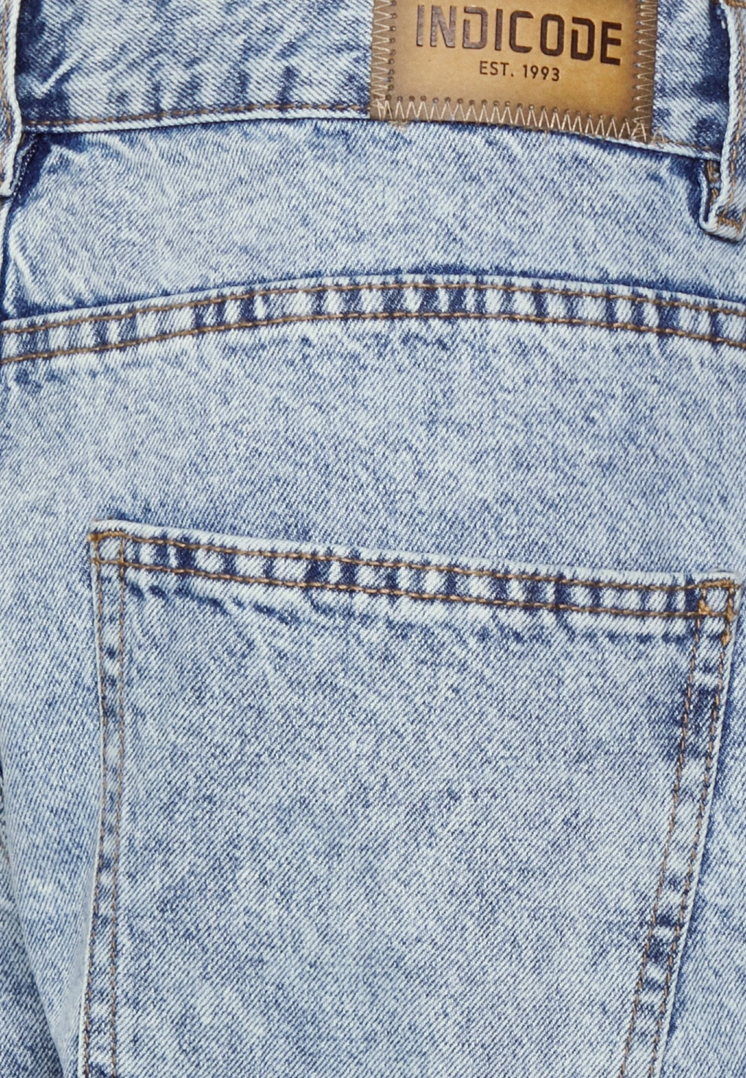 Indicode Jeans Tian - Jeansshort - Frozen Bleach 5 Indicode Jeans Tian - Jeansshort - Frozen Bleach - Image 5