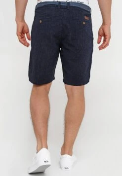 Indicode Jeans Chino Shorts Regular Chino Heren Nachtblauw -Indicode Jeans Verkoop f06fc5827d05e0656b32177c24b5aaee
