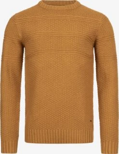 Indicode Jeans Crewneck Truien Trui Mirek Heren Oranje