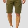 Indicode Jeans Shorts - Army