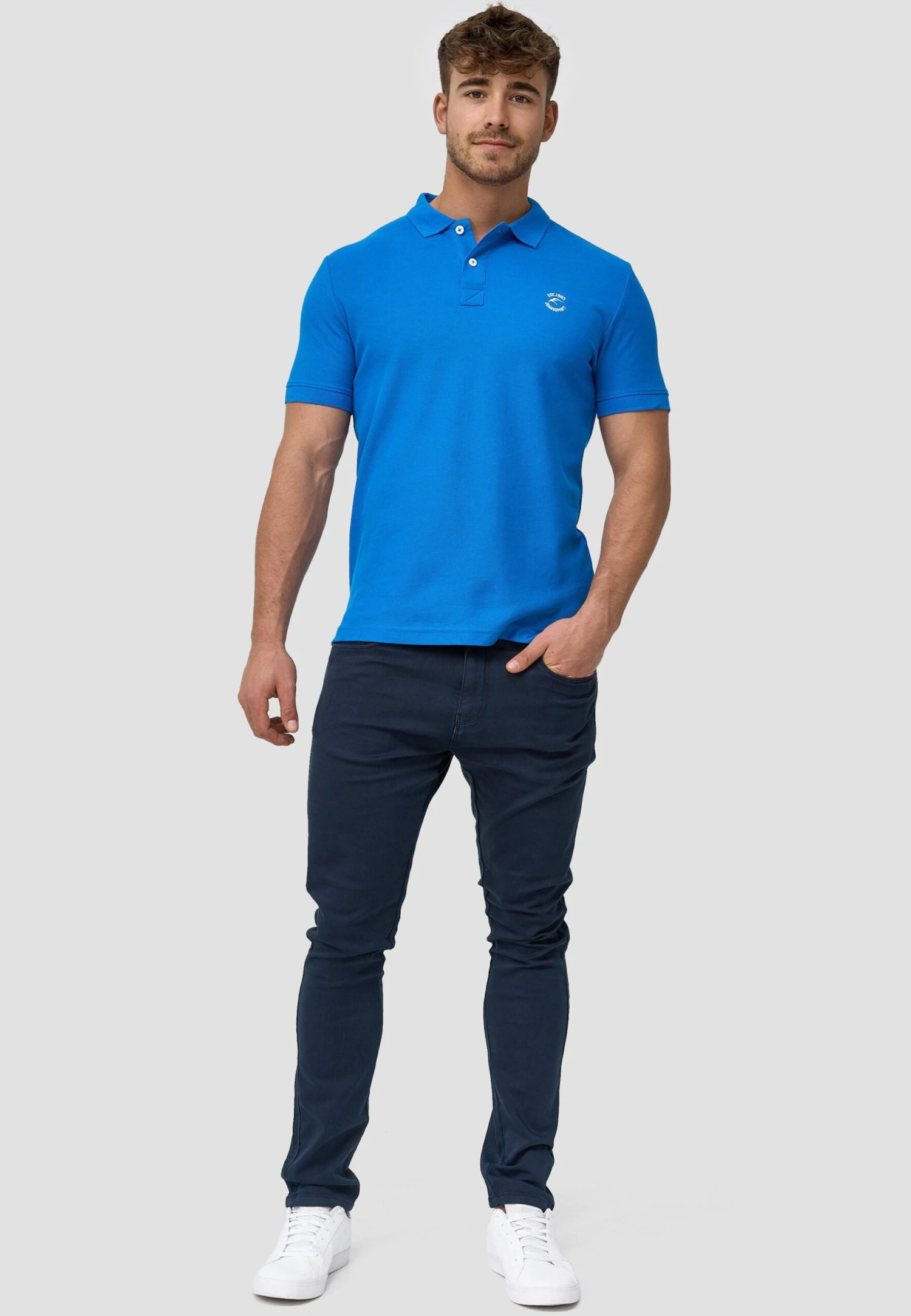 Indicode Jeans Wadim - Poloshirt - Skydiver 2 Indicode Jeans Wadim - Poloshirt - Skydiver - Image 2