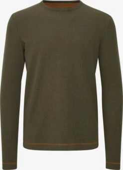 Indicode Jeans Longsleeves Shirt Ambrosius Heren Olijfgroen