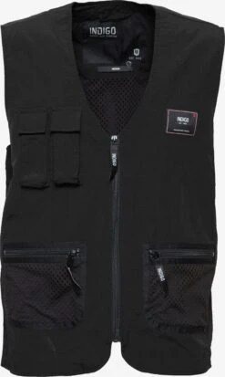 Indicode Jeans Bodywarmers Bodywarmer Piet Heren Zwart