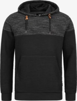 Indicode Jeans Hoodies Trui Heren Donkerblauw / Blauw Gemêleerd