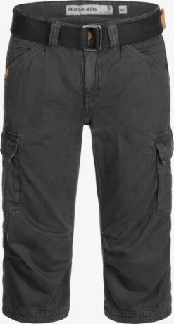 Indicode Jeans Cargo Shorts Regular Cargobroek Nicolas Heren Zwart
