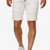 Indicode Jeans Denim Shorts Regular Jeans Ernest Heren Wit
