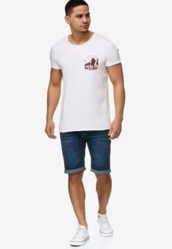 Indicode Jeans Denim Shorts Regular Jeans Caden Heren Nachtblauw -Indicode Jeans Verkoop f48987b1ec266c9d652981906594f476