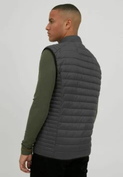 Indicode Jeans Iddavide - Bodywarmer - Dark Grey -Indicode Jeans Verkoop f4ec7ca03fe34098a7095adce7fa6660