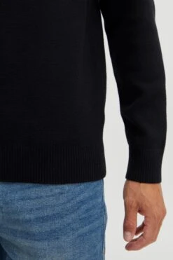 Indicode Jeans Crewneck Truien Trui Heren Zwart -Indicode Jeans Verkoop f50dd7cba96c48c4ee6f70f6d2ed87bb