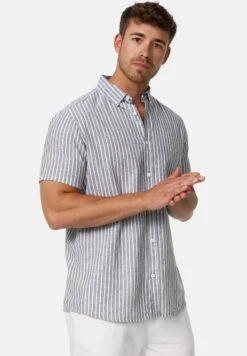 Indicode Jeans Kurzarm Bravida - Overhemd - Beetle