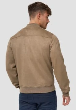 Indicode Jeans Leren Jassen Tussenjas Ibon Heren Beige -Indicode Jeans Verkoop f672aa0a4c22ecc06ef49d0421212ecd