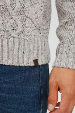 Indicode Jeans Coltruien Trui Benat Heren Grijs -Indicode Jeans Verkoop f6fa4ee074338b808a07fa4a54f30f84