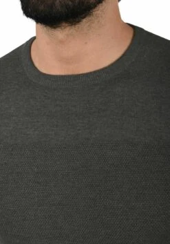 Indicode Jeans Crewneck Truien Trui Heren Grijs -Indicode Jeans Verkoop f739f3af20cdcc4fb48cfdb1bf37c63c